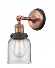 Innovations Lighting 203BP-ACBK-G52 - Bell - 1 Light - 5 inch - Antique Copper - Sconce