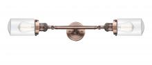 Innovations Lighting 208L-AC-G312 - Dover - 2 Light - 5 inch - Antique Copper - Adjustable Bath Vanity Light