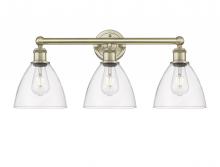 Innovations Lighting 616-3W-AB-GBD-752 - Bristol - 3 Light - 26 inch - Antique Brass - Bath Vanity Light