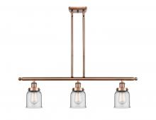 Innovations Lighting 916-3I-AC-G52 - Bell - 3 Light - 36 inch - Antique Copper - Stem Hung - Island Light