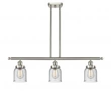 Innovations Lighting 916-3I-SN-G54 - Bell - 3 Light - 36 inch - Brushed Satin Nickel - Stem Hung - Island Light