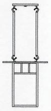 Arroyo Craftsman HCM-14DTWO-BZ - 14" huntington hanging pendant with double t-bar overlay