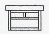 Arroyo Craftsman MCM-7EWO-BZ - 7" mission flush ceiling mount without overlay (empty)